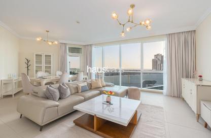 Apartment - 3 Bedrooms - 4 Bathrooms for rent in Al Bateen Residences - Jumeirah Beach Residence - Dubai