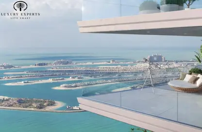 شقة - غرفة نوم - 1 حمام للبيع في برج Seapoint 1 - سي بوينت - إعمار بيتشفرونت - دبي هاربور - دبي