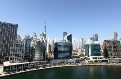 Apartment - Studio - 1 Bathroom for rent in Peninsula Three - Peninsula - Business Bay - Dubai