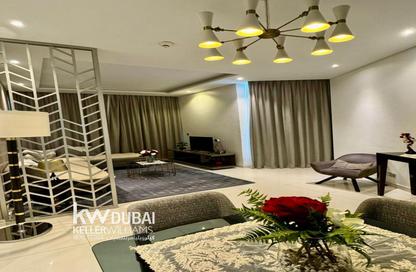 Apartment - 1 Bedroom - 2 Bathrooms for rent in Damac Maison Prive B - Damac Maison Prive - Business Bay - Dubai
