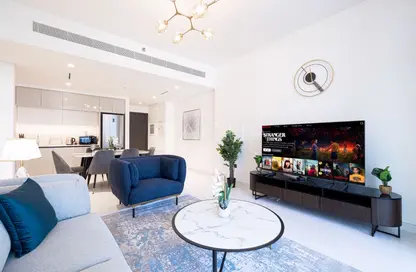 شقة - غرفة نوم - 1 حمام للايجار في برج Marina Vista 2 - مارينا فيستا - إعمار بيتشفرونت - دبي هاربور - دبي
