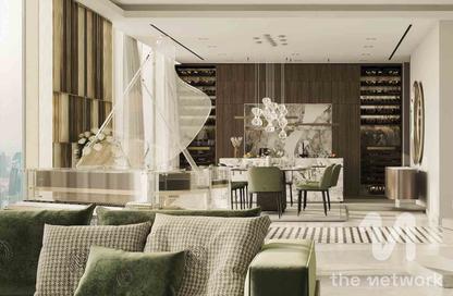Apartment - 2 - 3 for sale in Aeternitas Tower - Dubai Marina - Dubai