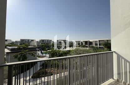 Townhouse - 3 - 3 for rent in Aura Gardens - Tilal Al Ghaf - Dubai