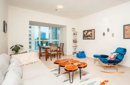 شقة - غرفة نوم - 1 حمام للايجار في مساكن النخبة - دبي مارينا - دبي