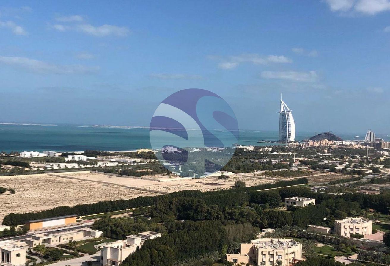Panoramic Sea and Burj Al Arab View | Furnished photo 5