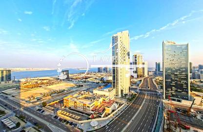 Apartment - 3 Bedrooms - 5 Bathrooms for rent in Oceanscape - Shams Abu Dhabi - Al Reem Island - Abu Dhabi