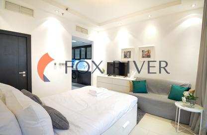 Apartment - Studio - 1 Bathroom for rent in Skyview Tower - Dubai Marina - Dubai