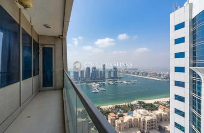 Apartment - 2 - 2 for rent in Ocean Heights - Dubai Marina - Dubai