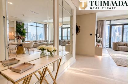 شقة - 3 - 3 للايجار في برج Marina Vista 2 - مارينا فيستا - إعمار بيتشفرونت - دبي هاربور - دبي
