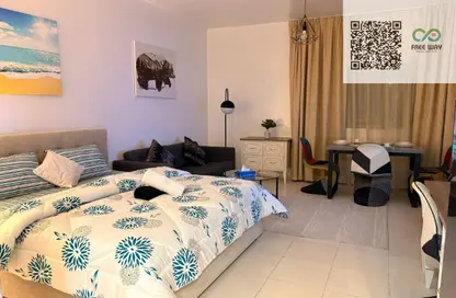 Apartment - Studio - 1 Bathroom for rent in Fairmont Ajman - Al Nakhil 2 - Al Nakhil - Ajman