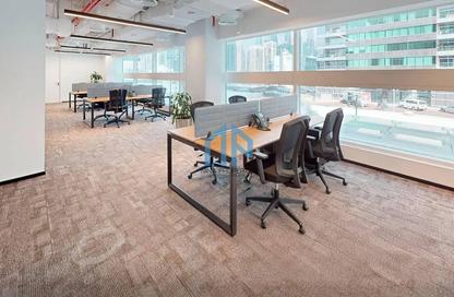 Office Space - Studio - 1 Bathroom for rent in Reef Tower - JLT Cluster O - Jumeirah Lake Towers - Dubai