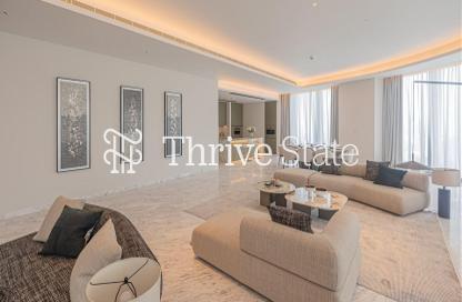 Penthouse - 4 Bedrooms - 5 Bathrooms for rent in IL Primo - Opera District - Downtown Dubai - Dubai