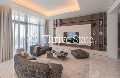 Penthouse - 4 Bedrooms - 5 Bathrooms for rent in IL Primo - Opera District - Downtown Dubai - Dubai