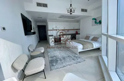 Apartment - Studio - 1 Bathroom for rent in The Court Tower - Business Bay - Dubai