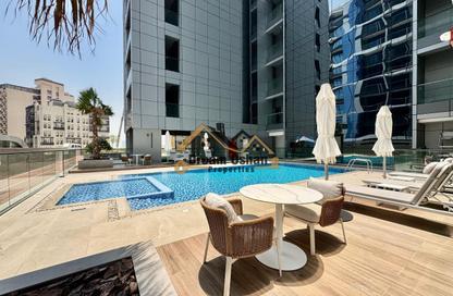 Apartment - Studio - 1 Bathroom for rent in Burj Ghaya - Al Jaddaf - Dubai