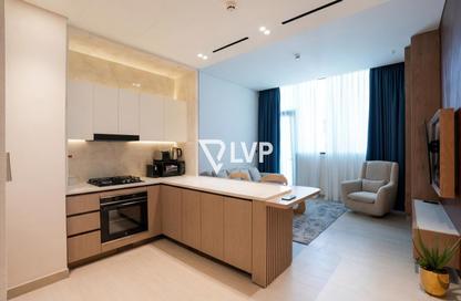 Apartment - 1 - 2 for rent in Binghatti Royale - District 18 - Jumeirah Village Circle - Dubai