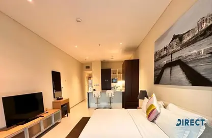 Apartment - Studio - 1 Bathroom for rent in Ascott Park Place - Sheikh Zayed Road - Dubai