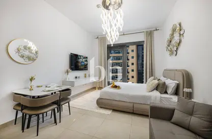 Apartment - Studio - 1 Bathroom for rent in Sparkle Tower 2 - Sparkle Towers - Dubai Marina - Dubai