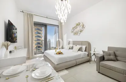 Apartment - Studio - 1 Bathroom for rent in Sparkle Tower 2 - Sparkle Towers - Dubai Marina - Dubai