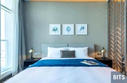 Apartment - Studio - 1 for rent in Damac Maison Prive B - Damac Maison Prive - Business Bay - Dubai