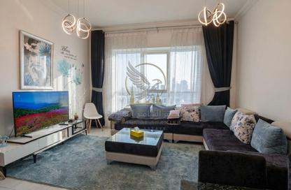 Apartment - 1 Bedroom - 2 Bathrooms for rent in Oasis Tower - Al Rashidiya 1 - Al Rashidiya - Ajman