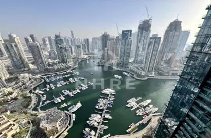 شقة - غرفة نوم - 2 حمامات للايجار في بوابة المارينا 1 - مارينا جيت - دبي مارينا - دبي