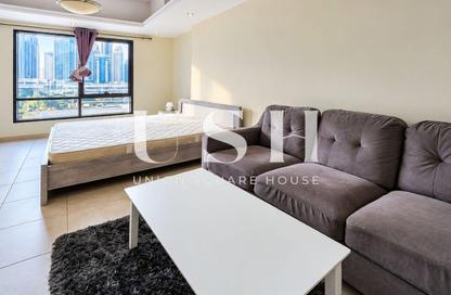 Apartment - Studio - 1 for rent in Al Waleed Paradise - JLT Cluster R - Jumeirah Lake Towers - Dubai