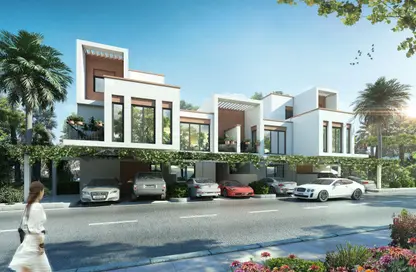 Townhouse - 3 Bedrooms - 3 Bathrooms for sale in Costa Brava at DAMAC Lagoons - Damac Lagoons - Dubai