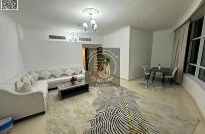 Apartment - 1 Bedroom - 2 Bathrooms for rent in Orient Tower 1 - Orient Towers - Al Bustan - Ajman