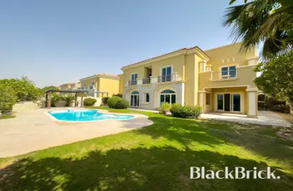 Villa - 5 Bedrooms - 6 Bathrooms for rent in Esmeralda - Victory Heights - Dubai Sports City - Dubai