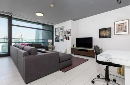 شقة - 2 غرف نوم - 3 حمامات للايجار في برج إندكس - مركز دبي المالي العالمي - دبي