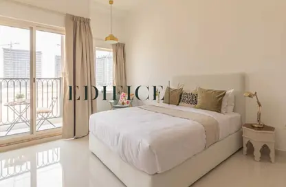 Apartment - Studio - 1 Bathroom for rent in Arabian - Canal Residence - Dubai Sports City - Dubai