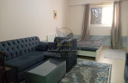 Apartment - Studio - 1 Bathroom for rent in Jasmine Towers - Garden City - Ajman