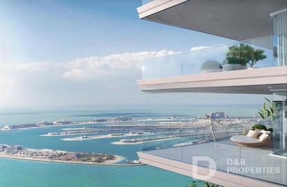 Apartment - 2 Bedrooms - 3 Bathrooms for sale in Seapoint Tower 1 - Seapoint - EMAAR Beachfront - Dubai Harbour - Dubai