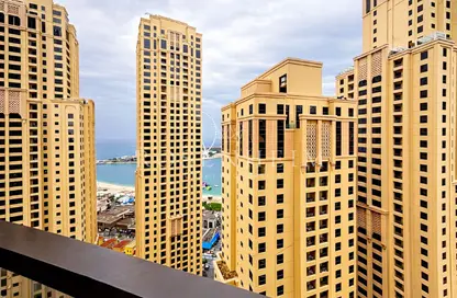 Apartment - 2 Bedrooms - 2 Bathrooms for rent in Bahar 1 - Bahar - Jumeirah Beach Residence - Dubai