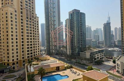 Apartment - 1 Bedroom - 2 Bathrooms for rent in Rimal 4 - Rimal - Jumeirah Beach Residence - Dubai