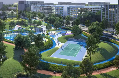 Apartment - 3 Bedrooms - 4 Bathrooms for rent in MISK Apartments - Aljada - Sharjah