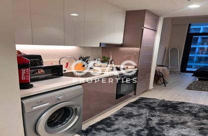 Apartment - Studio - 1 Bathroom for rent in Azizi Riviera 48 - Azizi Riviera - Meydan One - Meydan - Dubai
