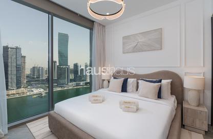 Apartment - 1 - 1 for rent in Peninsula Three - Peninsula - Business Bay - Dubai