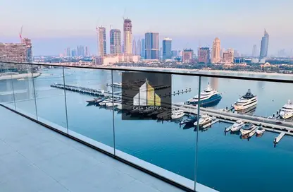 Apartment - 3 Bedrooms - 4 Bathrooms for rent in Beach Mansion - EMAAR Beachfront - Dubai Harbour - Dubai