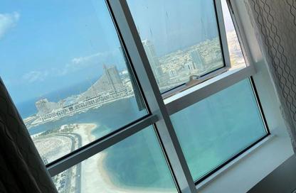 Apartment - 3 Bedrooms - 4 Bathrooms for sale in Al Sondos Tower - Al Khan Lagoon - Al Khan - Sharjah