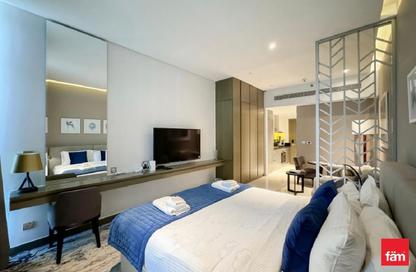 Apartment - Studio - 1 for rent in Damac Maison Prive A - Damac Maison Prive - Business Bay - Dubai