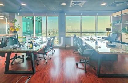 Office Space - Studio - 1 Bathroom for rent in Oaks Liwa Heights - JLT Cluster W - Jumeirah Lake Towers - Dubai