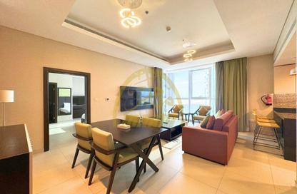 Apartment - 1 Bedroom - 2 Bathrooms for rent in Al Jowhara Tower - Corniche Road - Abu Dhabi