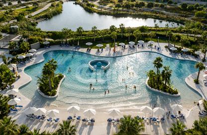 Apartment - 1 - 2 for sale in Golf Greens 2 Tower A - Golf Greens 2 - Golf Greens - Damac Hills - Dubai