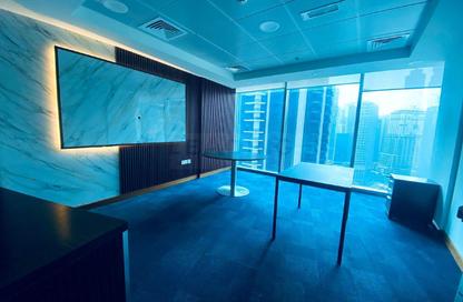 Business Centre - Studio - 1 Bathroom for rent in The Binary Tower - Business Bay - Dubai