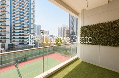 Apartment - 1 Bedroom - 2 Bathrooms for rent in The Waves Tower B - The Waves - Dubai Marina - Dubai