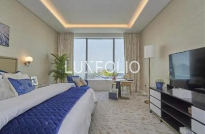 Apartment - Studio - 1 for rent in The Palm Tower - Palm Jumeirah - Dubai