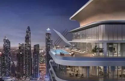 شقة - 2 غرف نوم - 3 حمامات للبيع في برج Seapoint 2 - سي بوينت - إعمار بيتشفرونت - دبي هاربور - دبي