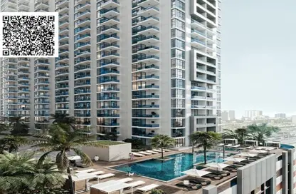 Apartment - 1 Bedroom - 2 Bathrooms for sale in Ajman Creek Towers - Al Rashidiya 1 - Al Rashidiya - Ajman